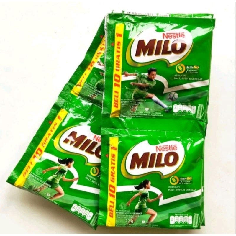 

Nestle Milo Active Go Susu Coklat Renceng Isi 10 Pcs x 22gr