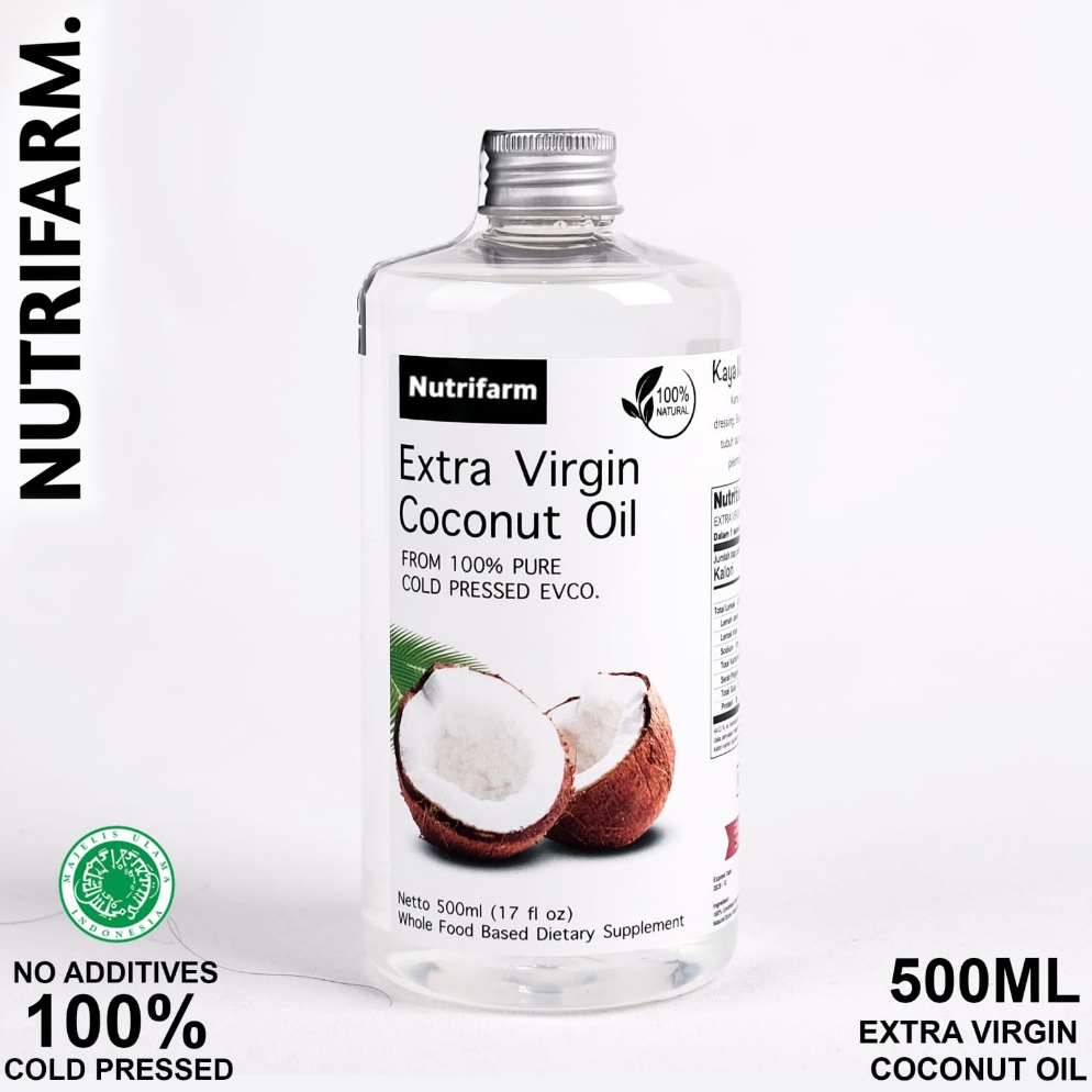 

[♕H23➢] EXTRA VIRGIN COCONUT OIL 500GR / EXTRA VIRGIN COCONUT OIL 500ML / VIRGIN COCONUT OIL 500ML / VIRGIN COCONUT OIL COLD PRESSED / VIRGIN COCONUT OIL RAMBUT / MINYAK KELAPA MURNI UNTUK WAJAH / MINYAK KELAPA MURNI WANGI / MINYAK KELAPA MURNI ASLI U