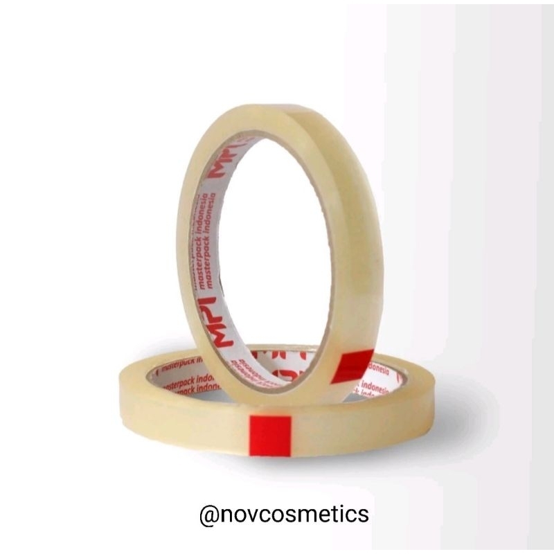 

Isolasi 12mm x 72 Yard Master Pack Indonesia MPI Solatip ❤