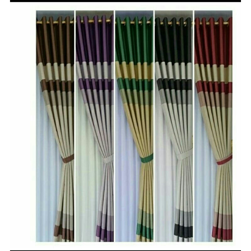 gorden jendela blackout smokring,gorden jendela minimalis,gorden pintu,tirai smokring,tirai jendela 