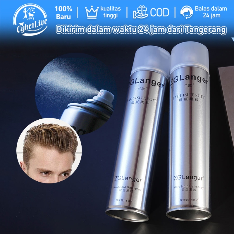 Zglanger Hair Spray Wig Manmei 600ml Hair Spray Untuk Rambut Palsu