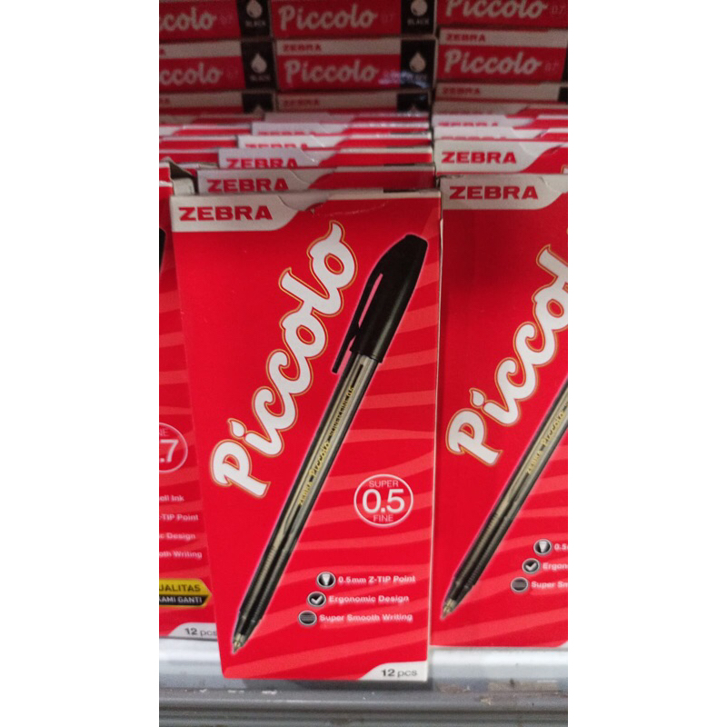 

Pulpen Zebra Piccolo Black