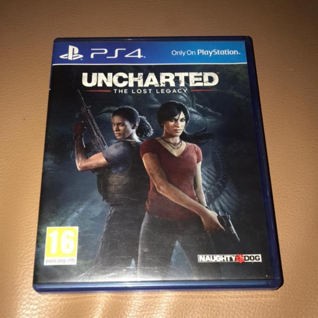 [PS4] Uncharted: The Lost Legacy (Region 2 / English) UC BD Kaset PS 4 CD Games Playstation PS5 5 Re