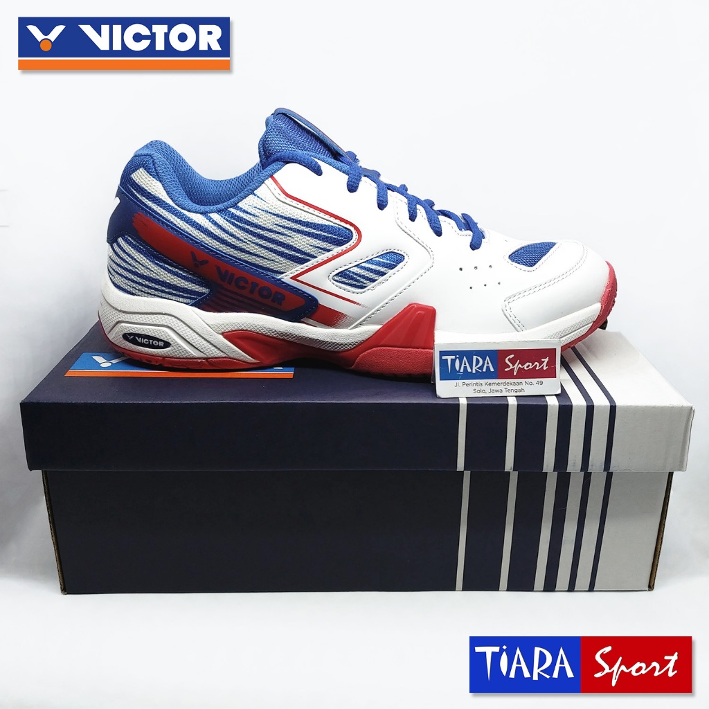 Sepatu VICTOR AS39 AB - Putih - Wide U 3.5 Badminton Shoes AS 39