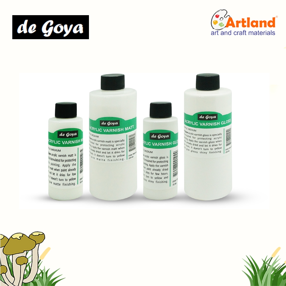 

De Goya Acrylic Varnish Pelapis Cat Lukis
