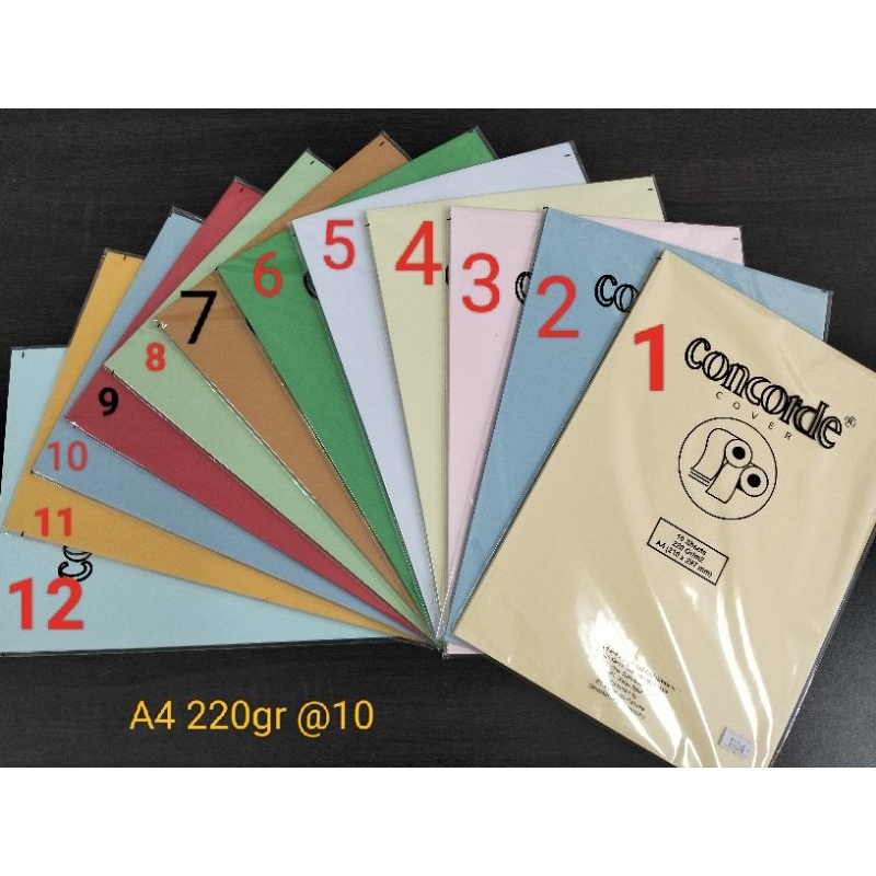 Kertas Concorde A4 220gr