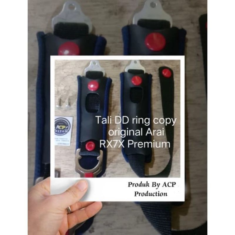 Tali DD ring Copy Arai RX7X RR5 Profile bahan premium free paku