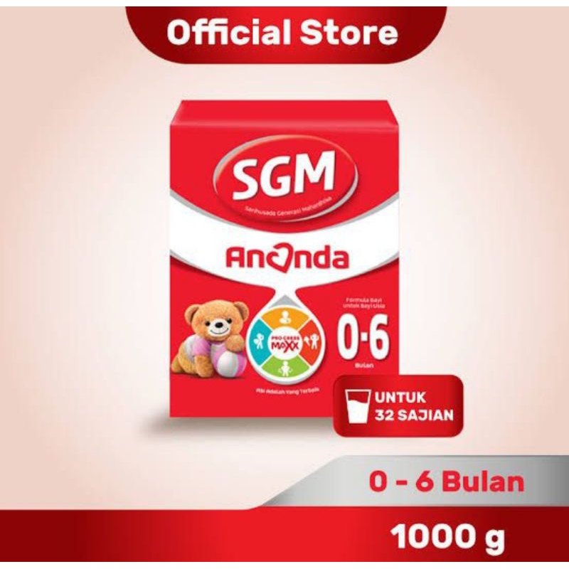 Susu SGM Ananda 0-6 Bulan