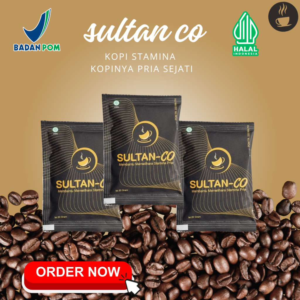 

Sultan co Coffe Stamina Pria Oat Kuat Pria Original Coffe Kopi Dewasa