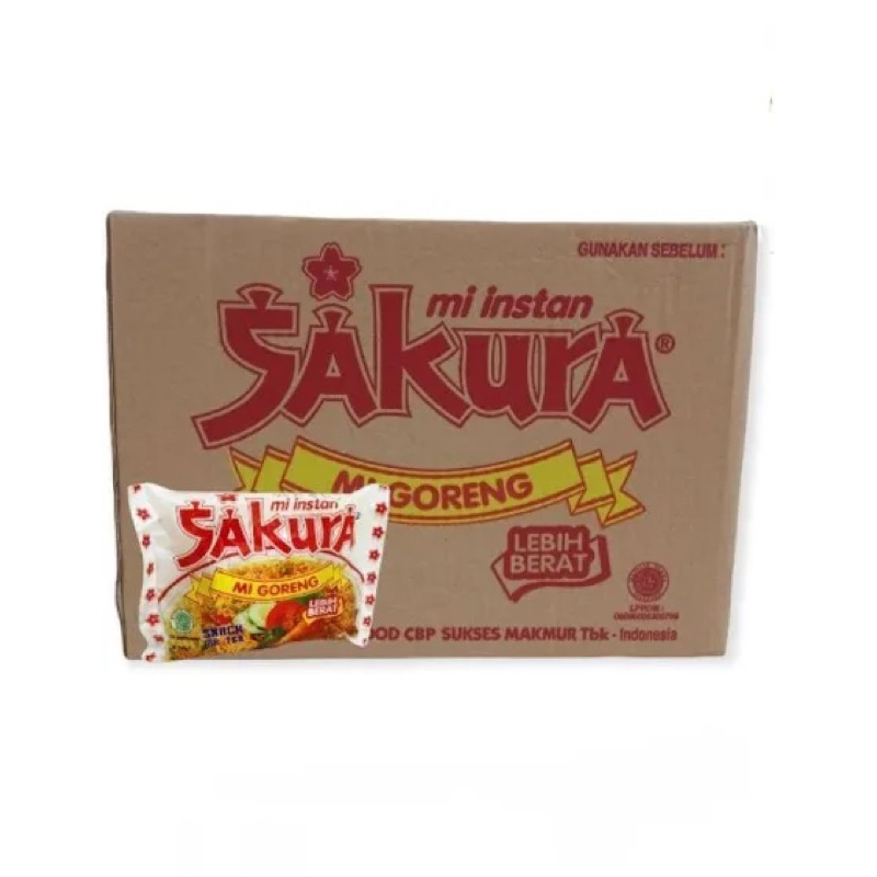 

Mie Sakura Goreng Mi Instan 1 Dus