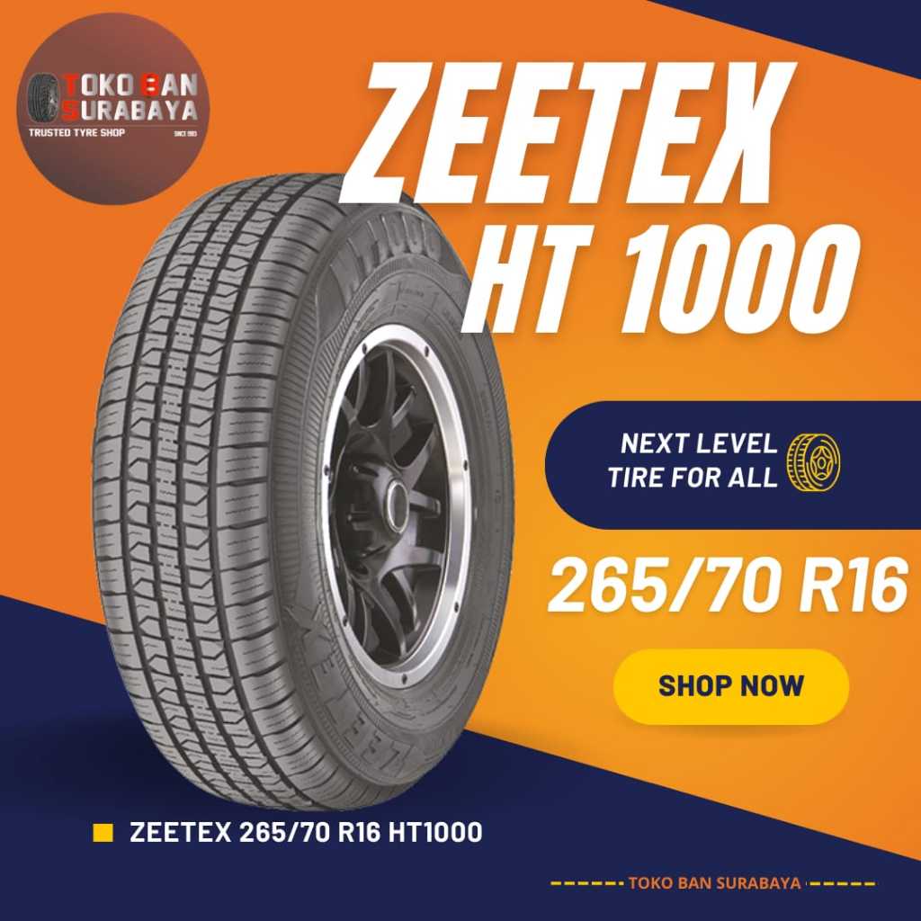 Zeetex 265/70 R16 265/70R16 265/70/16 26570 R16 26570R16 R16 R 16 HT1000 HT 1000