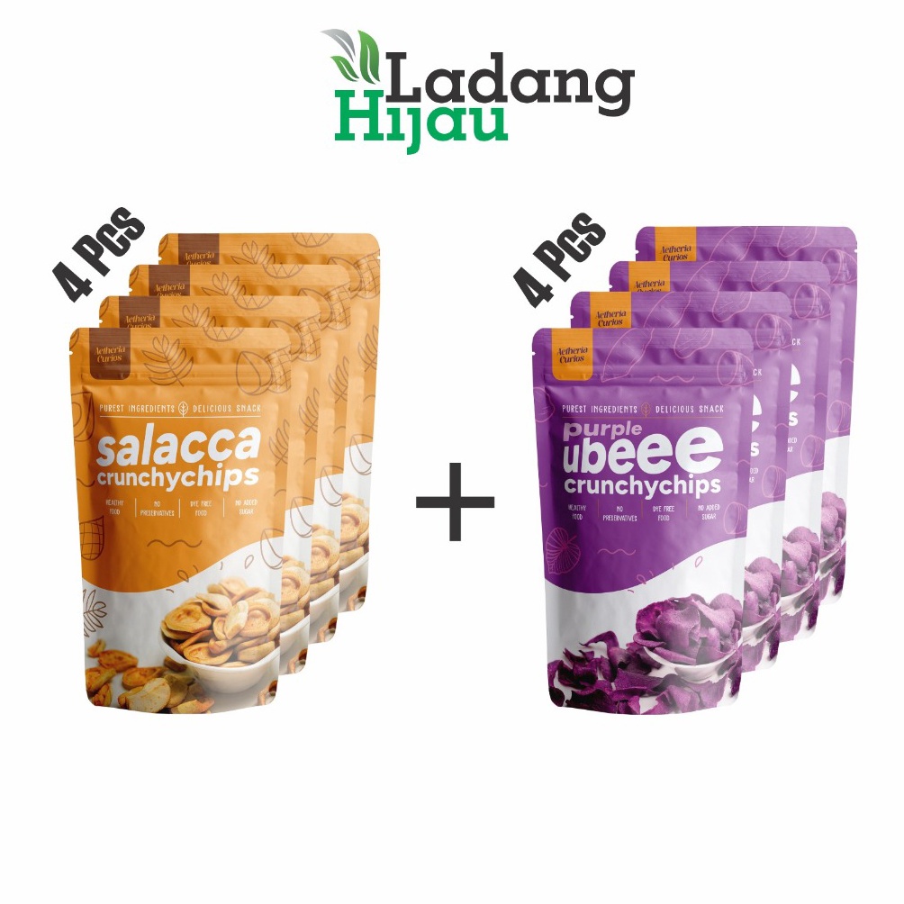 

Keripik Buah / Keripik Buah Salak (4 pcs) + Keripik Buah Ubi Ungu (4 pcs) Best Terlaris