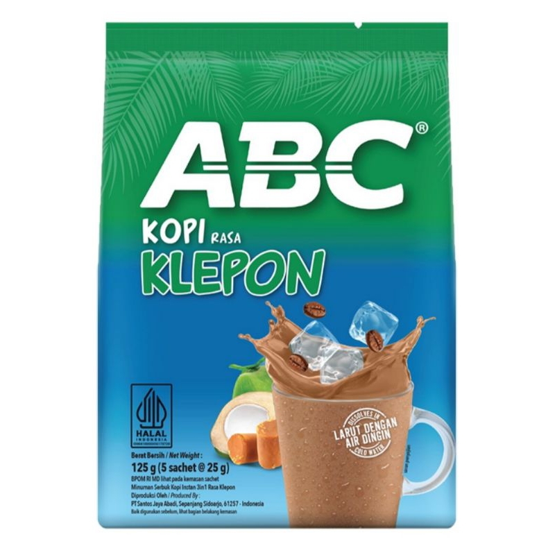 

ABC Kopi Rasa Klepon Bag 5 × 25 g