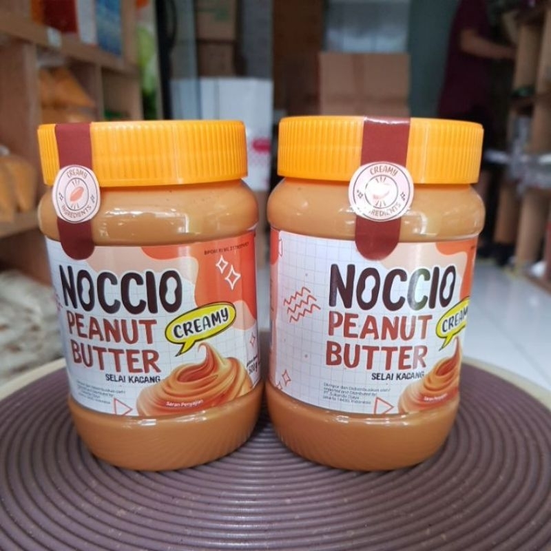 

Noccio Peanut Butter Creamy (Selai Kacang) 500gr