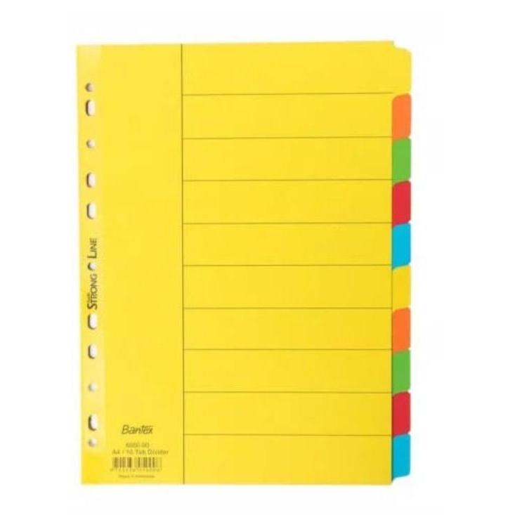 Pembatas Kertas A4 Warna - Warni