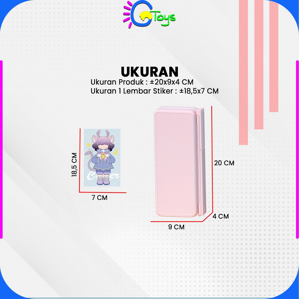 

Jual Produk CR-A73 Tempat Pensil 2IN1 Multifungsi dengan Tatakan Buku dan Papan Tulis Praktis /