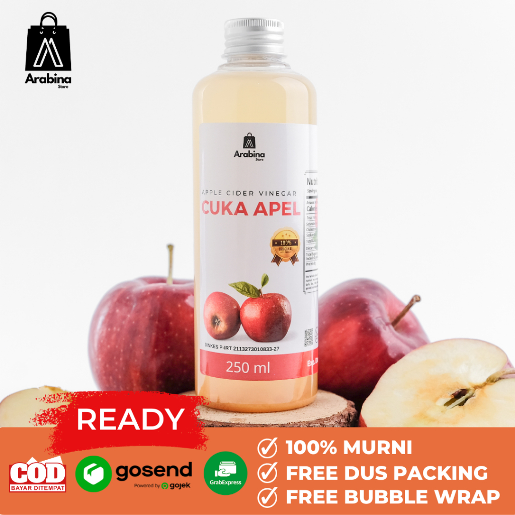 

Arabina Cuka Apel 250ml Murni Original Untuk Kesehatan