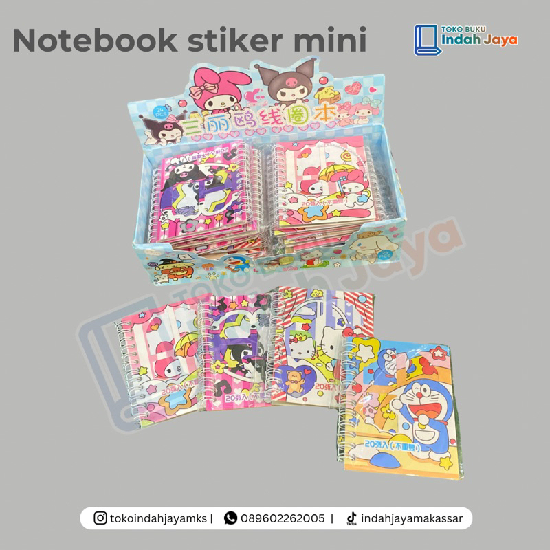 notebook stiker mini