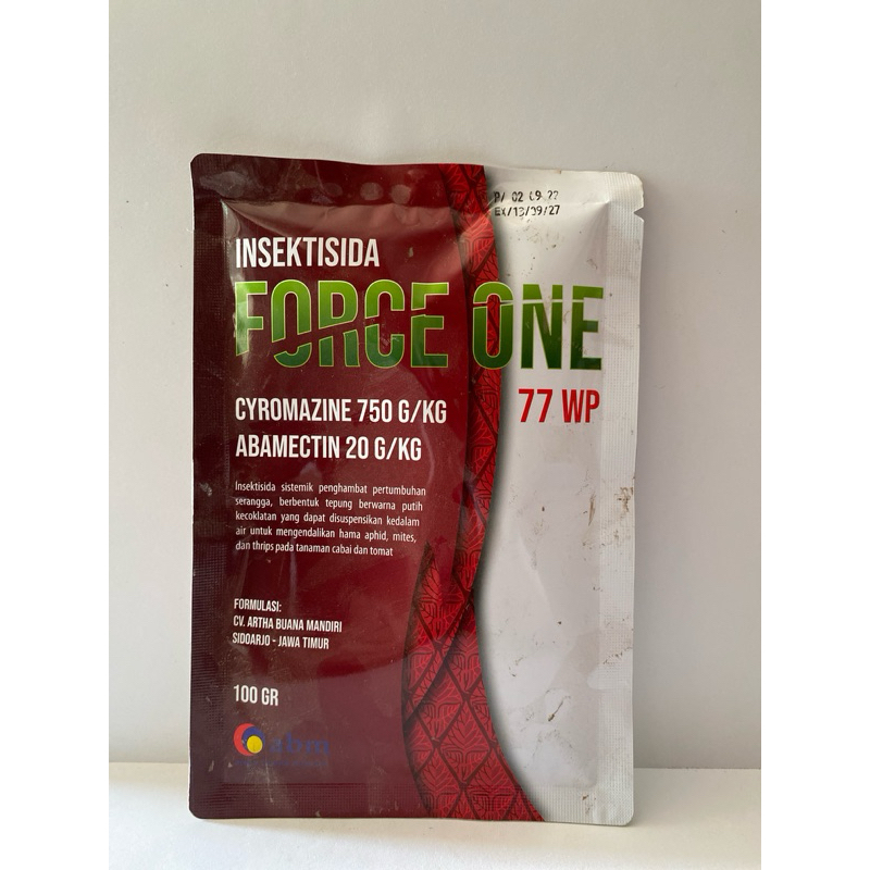 INSEKTISIDA FORCE ONE 77 WP 100 GRAM