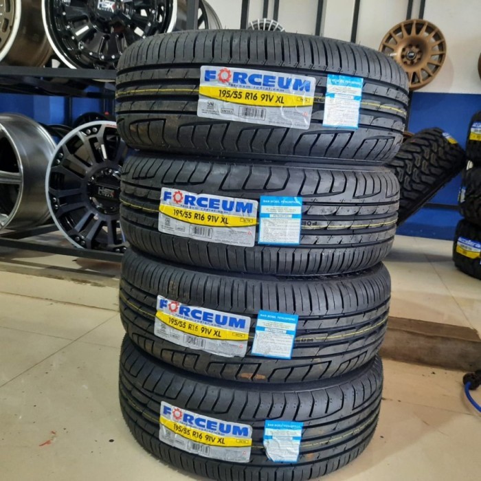 Ban Mobil Tubles Ring 16 Murah 195/55/16 FORCEUM OCTA 195 55 R16