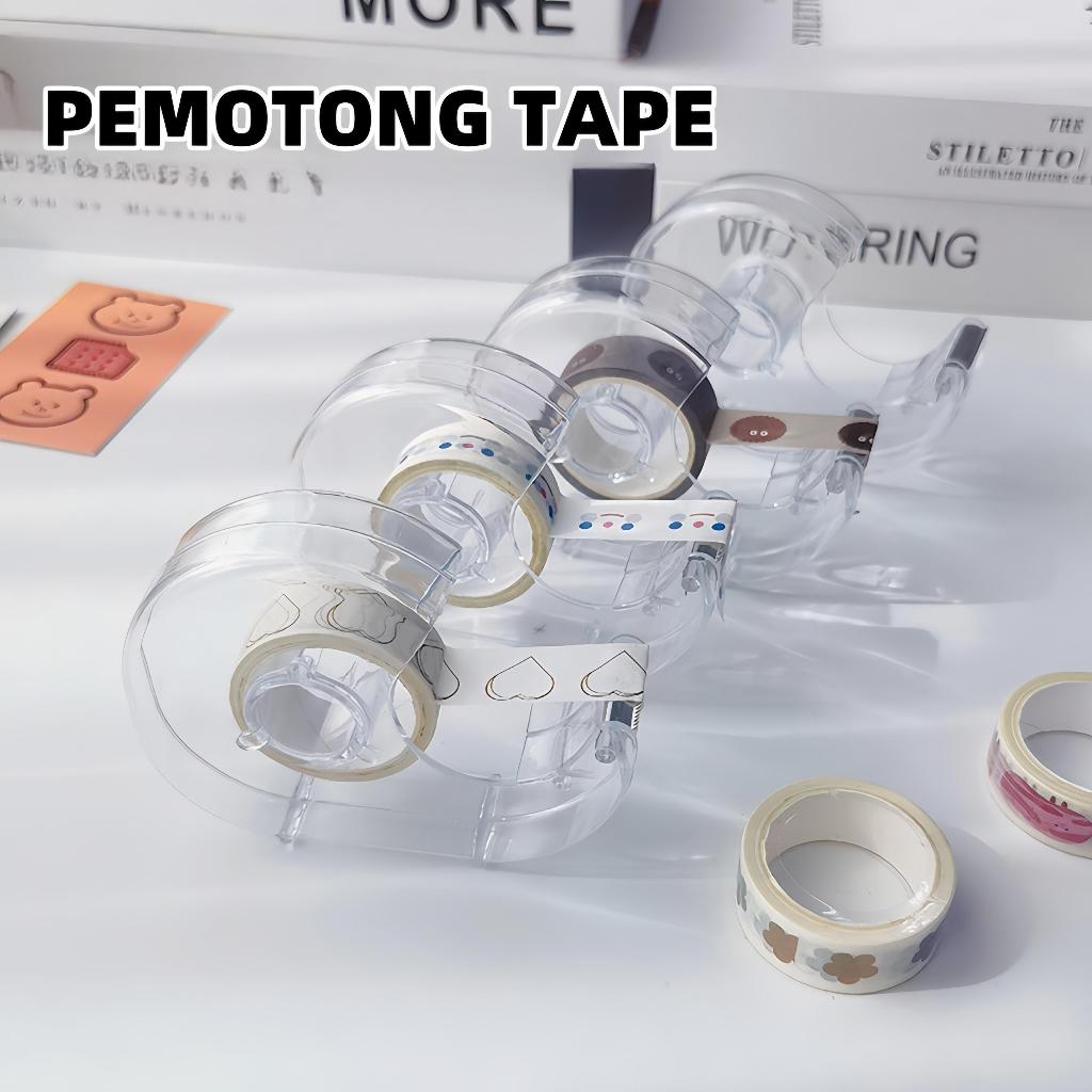 

ALMA Sederhana Kaset Khusus Kursi Berguna Kantor Tape Cutter Dispenser Pasokan -Miss Art