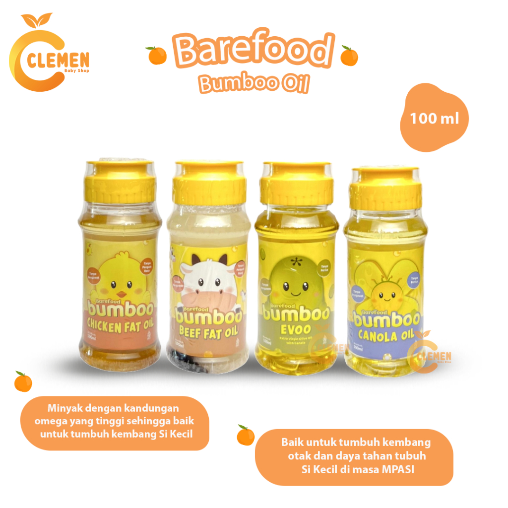

Barefood Bumboo Fat Oil (Minyak Masak Bernutrisi)
