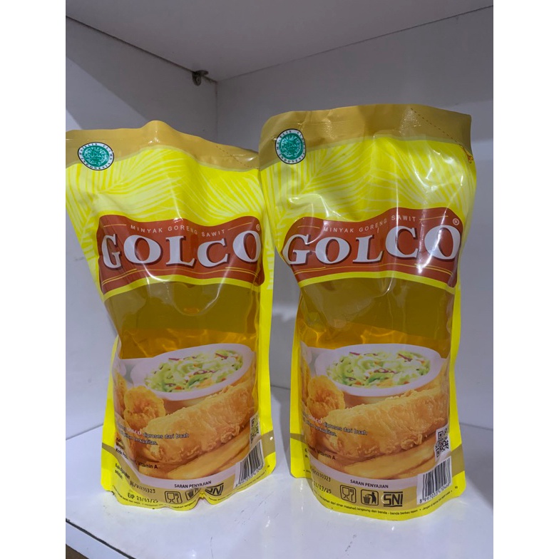 

[Produk EM78] MINYAK GORENG GOLCO 1L REFIL 46
