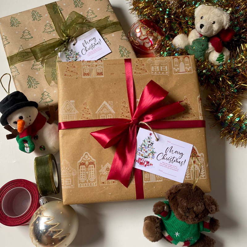 

Christmas Gift Wrapping Hampers Natal