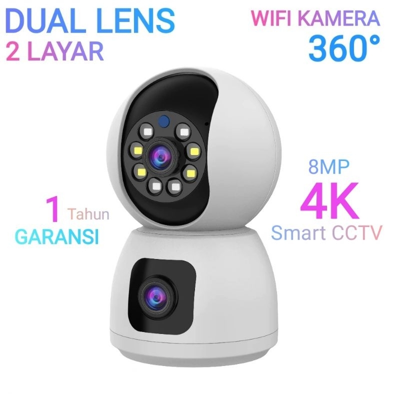 SMART CCTV DUAL CAMERA WIFI