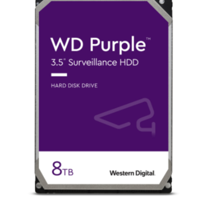 WD PURPLE WD82PURZ 8 TB 3,5" SURVEILLANCE CCTV WD PURPLE 8TB