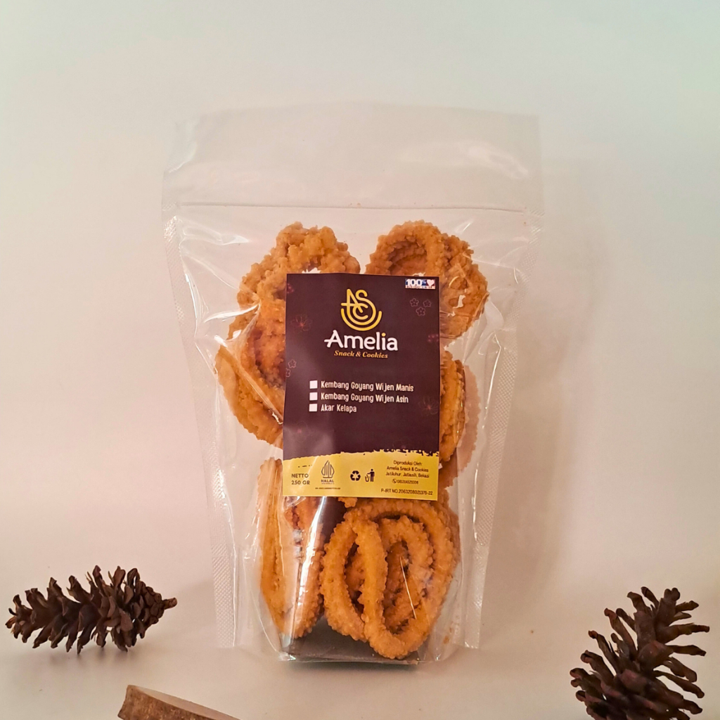 

Amelia Akar Kelapa Wijen Manis 250g