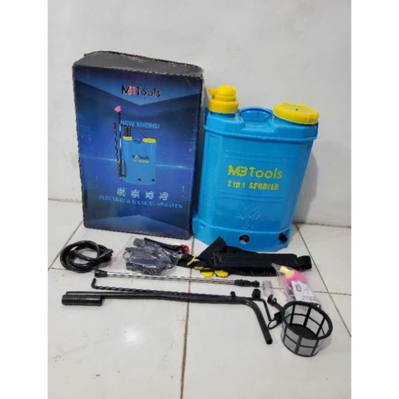 Sprayer Elektrik 2 in 1 Semprotan Hama Tanaman Desinfektan 13,6 & 16 Liter