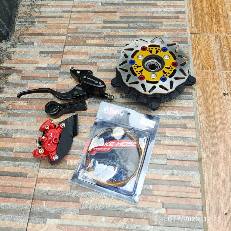 cakram set vespa excel pxe px as besar as kecil