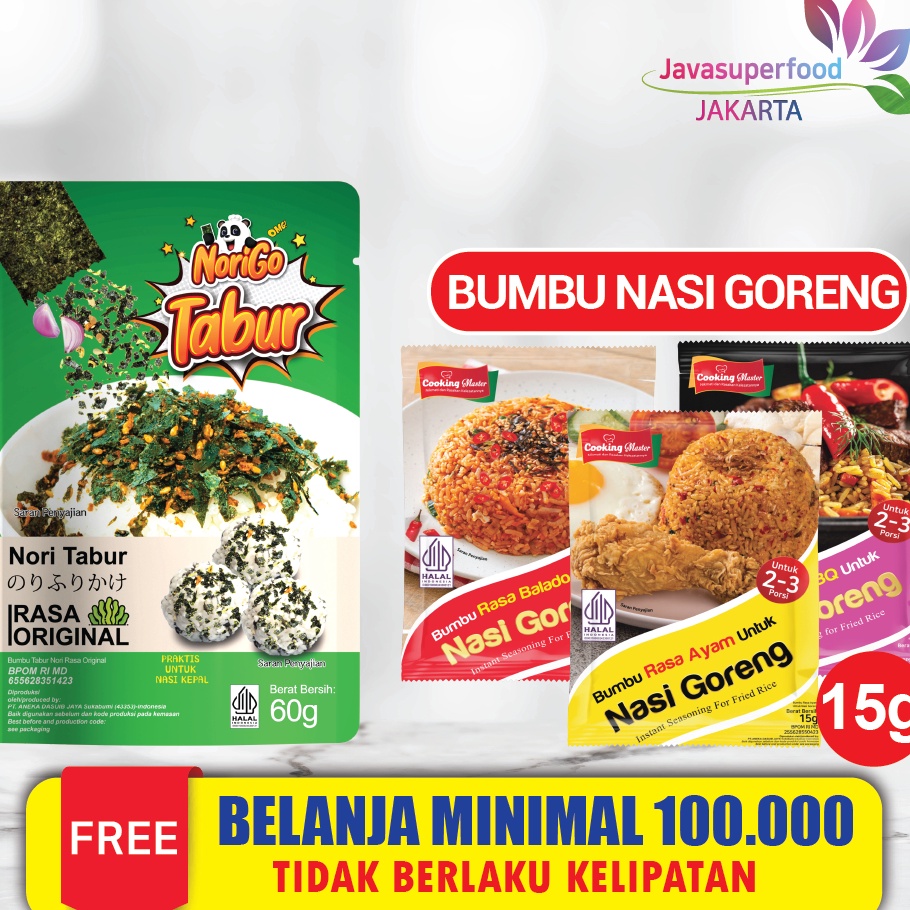 

[KODE IS] Nori Tabur Rumput Laut Panggang 60g