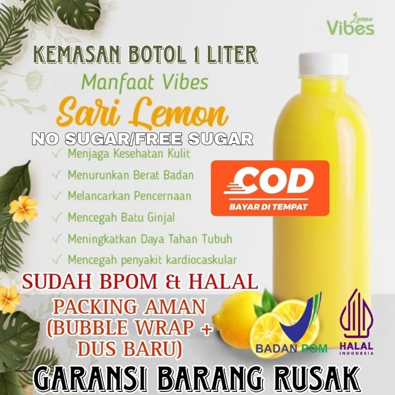 

[♙B46➢] SARI LEMON/JUS DIET 1 LITER MURAH + PACKING + SUDAH BPOM & HALAL SALE now