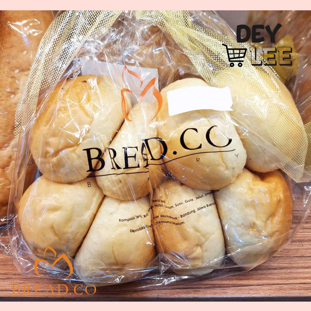 

BREADCO Roti Burger Kecil Dinner Roll isi 8 pcs ALL VARIANT Bandung