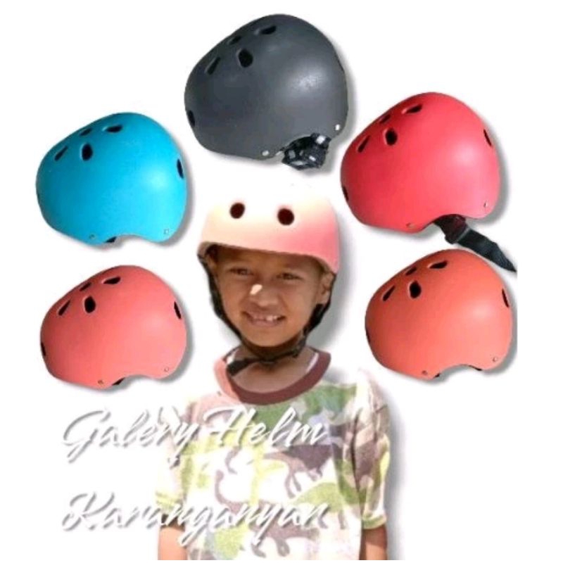 Helm Sepeda Anak Universal SkateboardingTubbing Clymbing Flying Fox dll