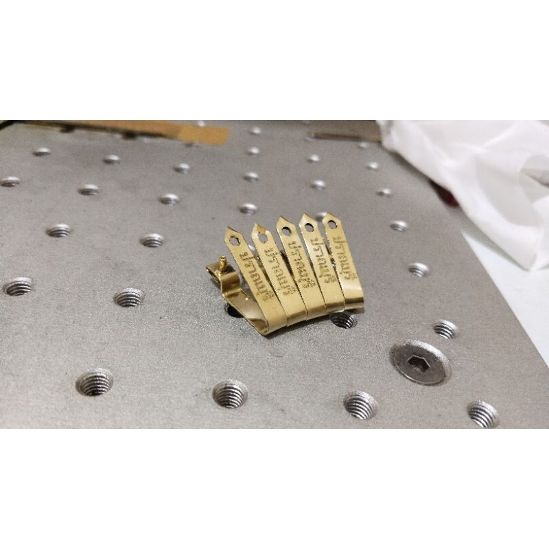 wing band ayam segel sayap ayam insert font Thailand bisa request nama harga per 10bj