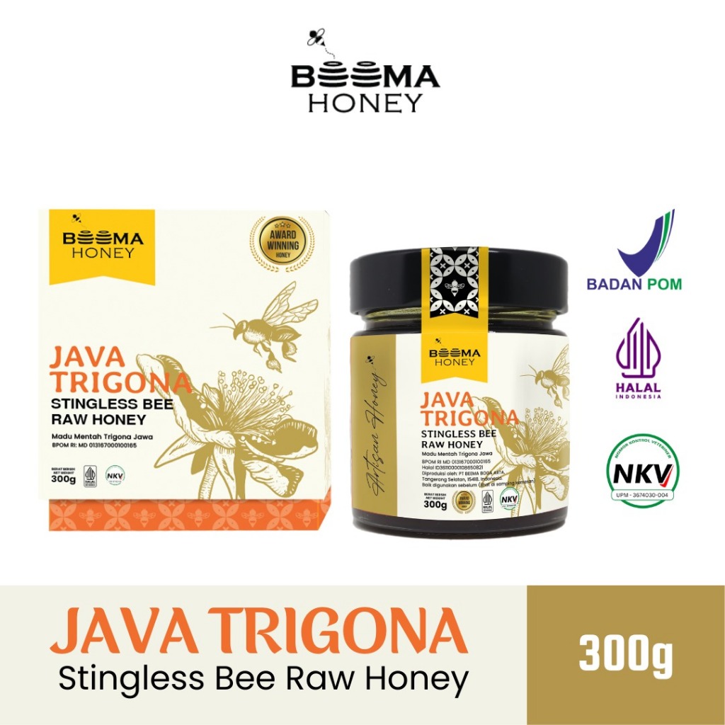 

Beema Honey - JAVA TRIGONA - Madu Trigona Organik Madu Propolis - 300g