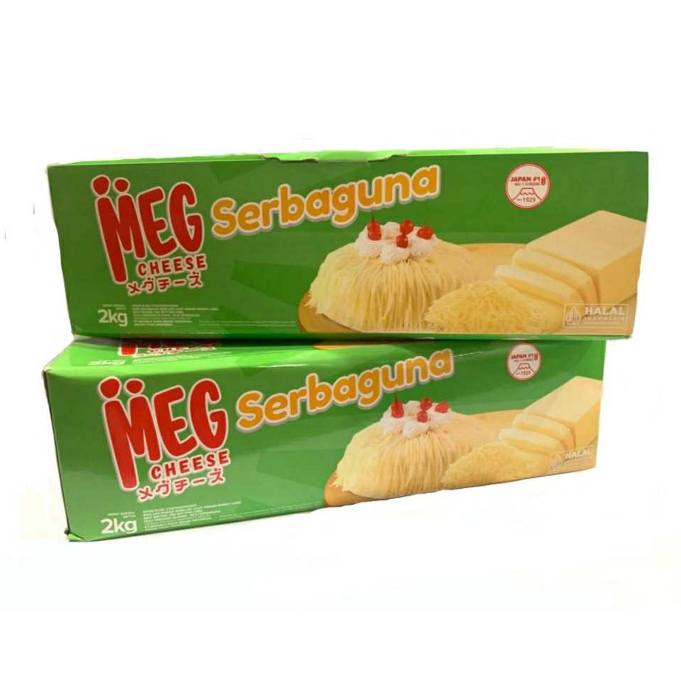 

[KODE PRODUK W8SJZ4142] Keju Cheddar - Cheese Cheddar Meg Serbaguna 2kg