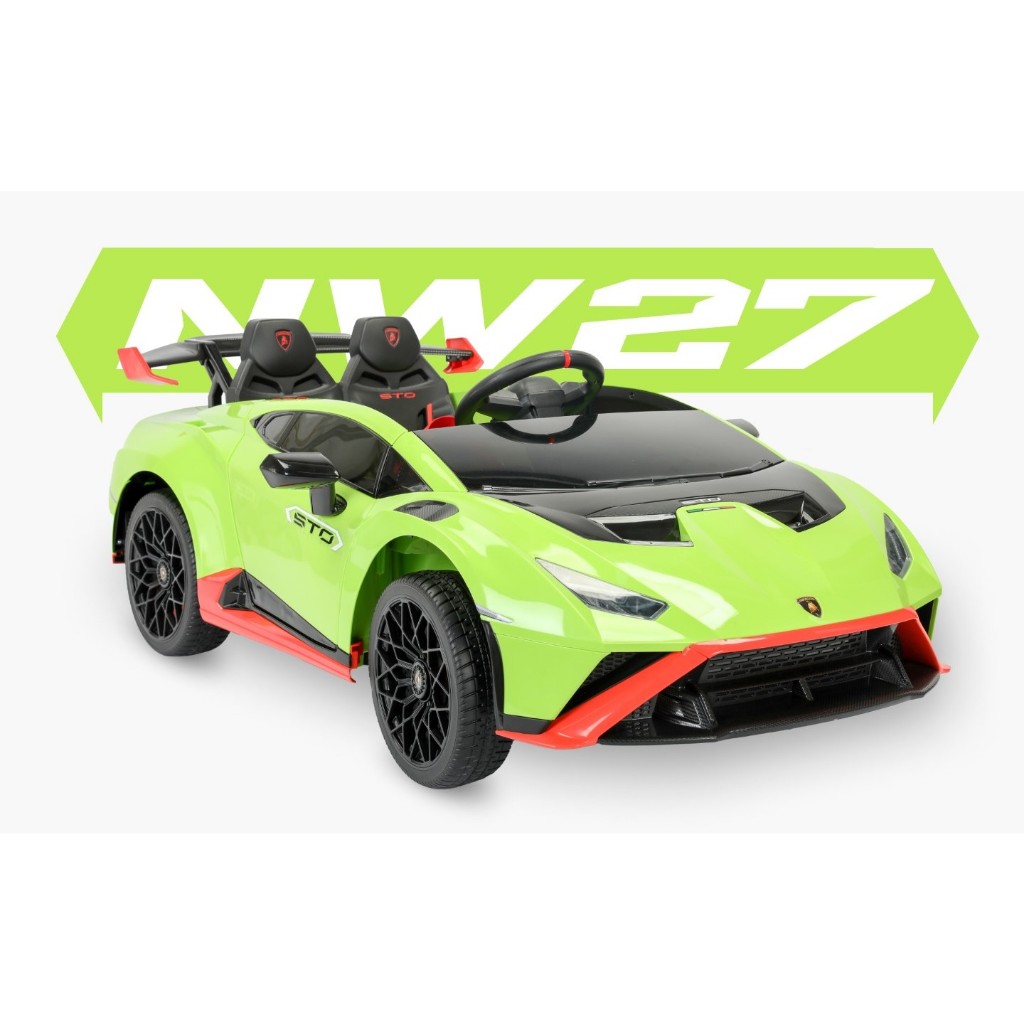 Mainan Mobil Aki Anak PMB Nuwa NW27/NW-27/NW 27 Ban Karet Lamborghini