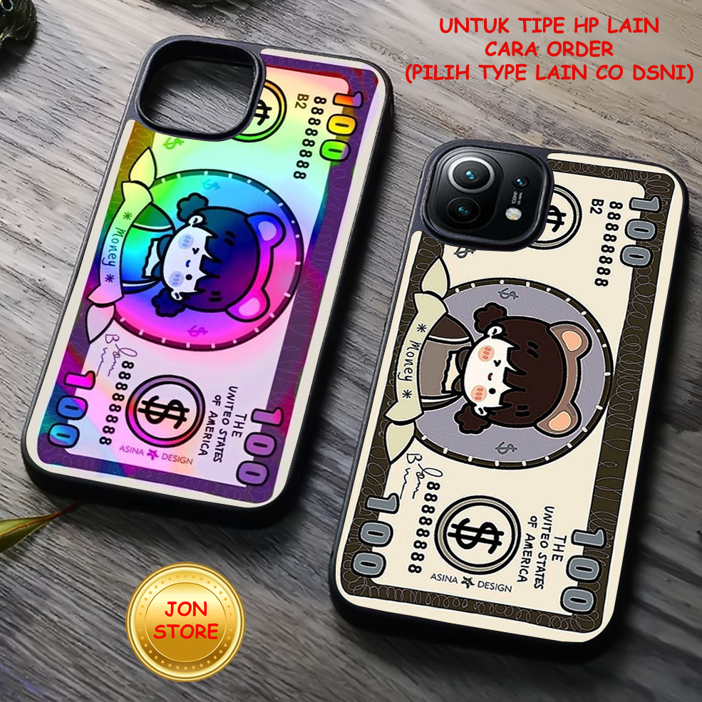 JON-STORE ( FF 12 ) Casing/Case Sofcase Hardcase Glossy/kilau Motif UANG DOLAR RORO JUMP MONEY Untuk