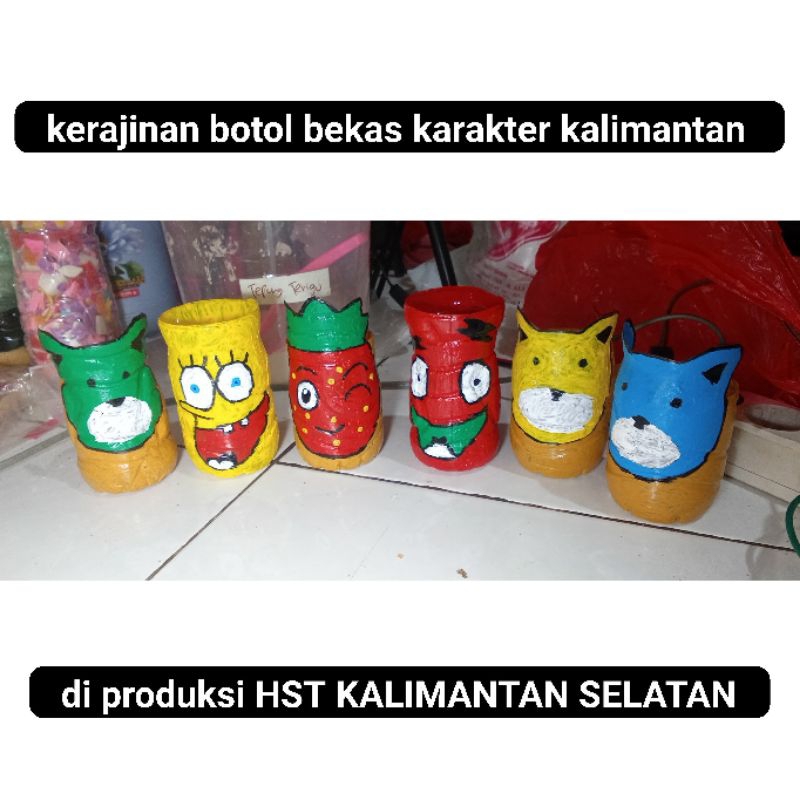 

COD prakarya botol bekas 1500 ml prod. HST KALSEL