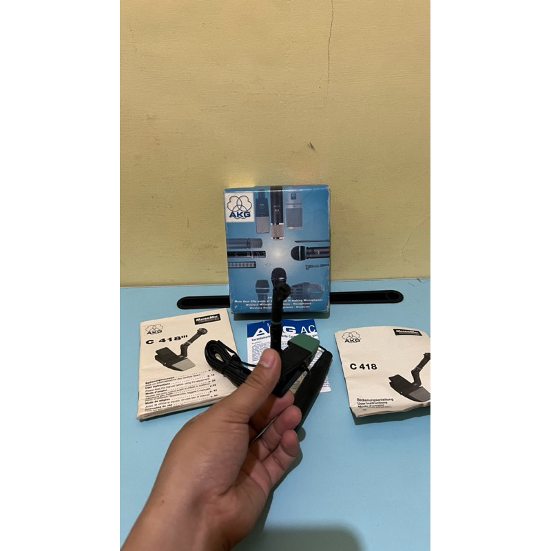 AKG C418 Microphone Instrument Saxophone