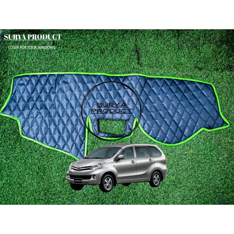 alas dasbor lapisan dasbor mobil avanza/xenia bahan kulit original (PAKET MURAH STIR+COVER DASHBOARD