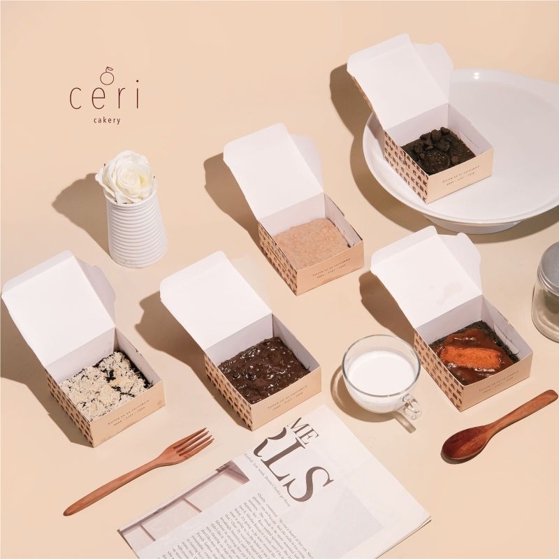 

Brownies Mini Ceri Cakery (10x10cm)