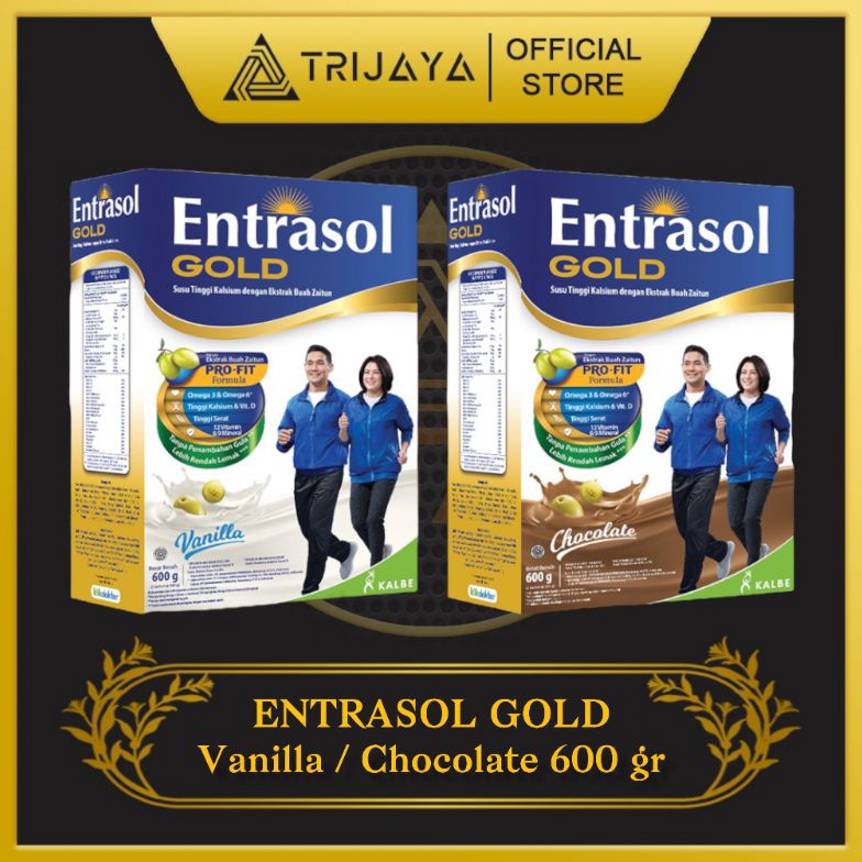 

Re4dy sto0ck Entrasol Gold 600 gr / 580 gr Vanilla Vanila & Chocolate Coklat / Susu Kalsium Tulang Calcium Kalbe 580gr Harga Spesial