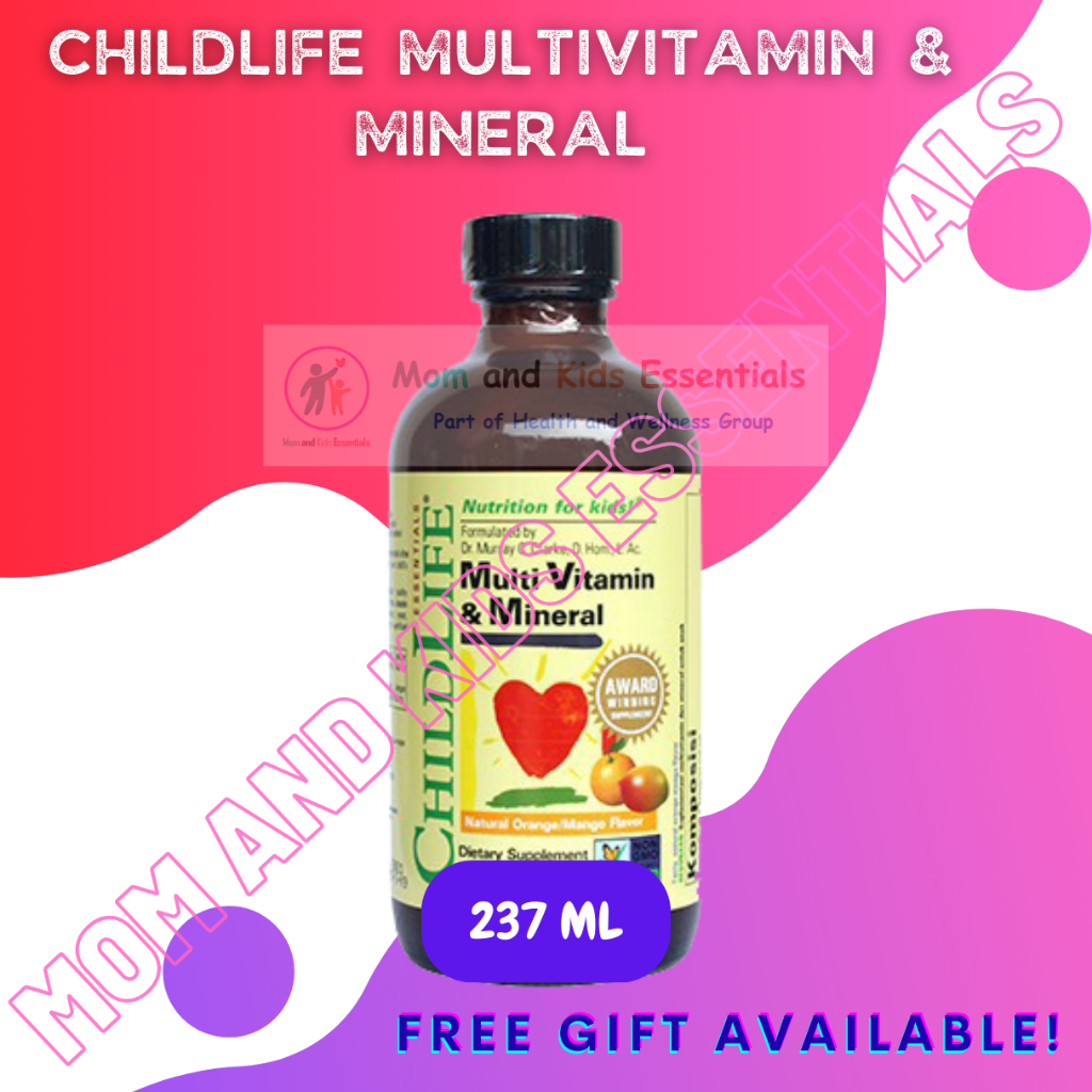 CHILDLIFE MULTIVITAMIN AND MINERALS 237 ML MULTIVITAMIN BAYI ANAK