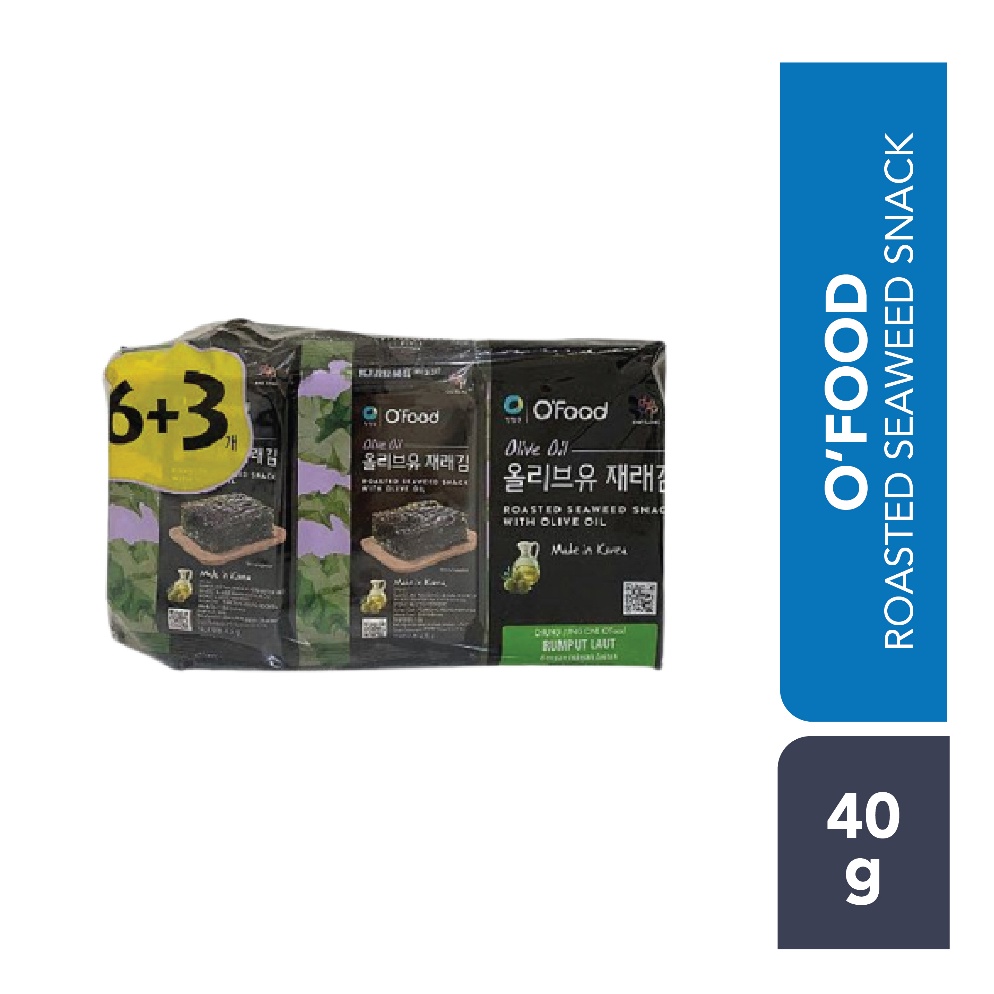 

Sup3r Sale CHUNG JUNG ONE Seaweed/Nori with Olive Oil (6+3) 4.5GR x9 /Rumput Laut Stock Masih Banyak