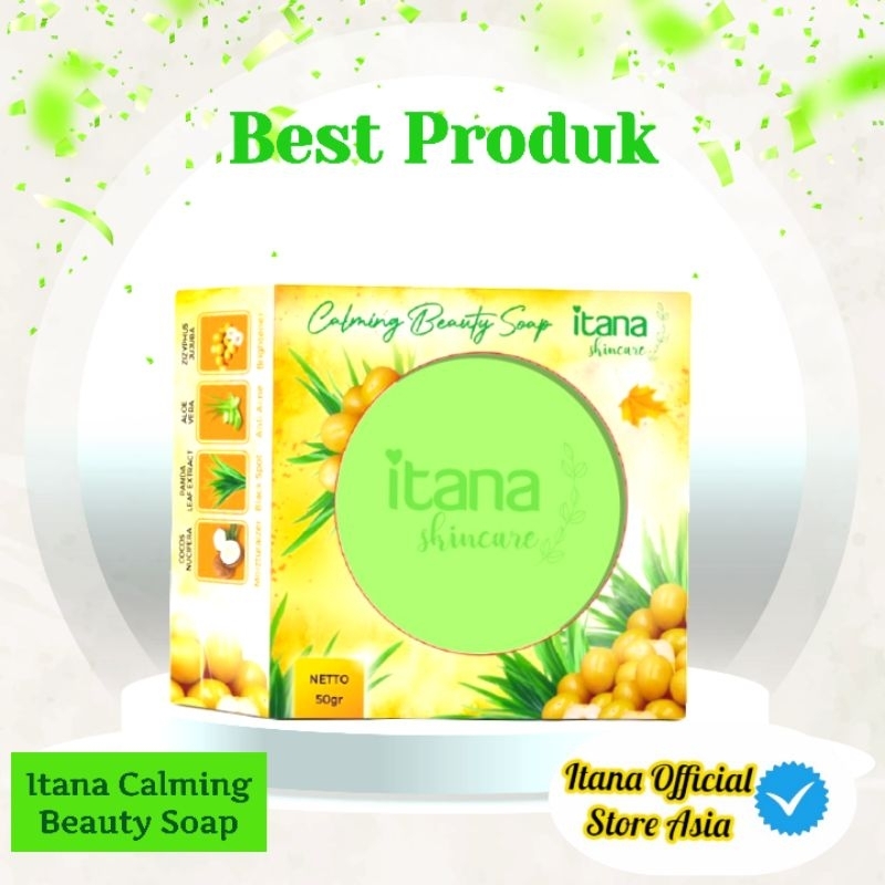 Itana Calming Beauty Soap| Itana Sabun Jerawat| Itana Skincare Bpom